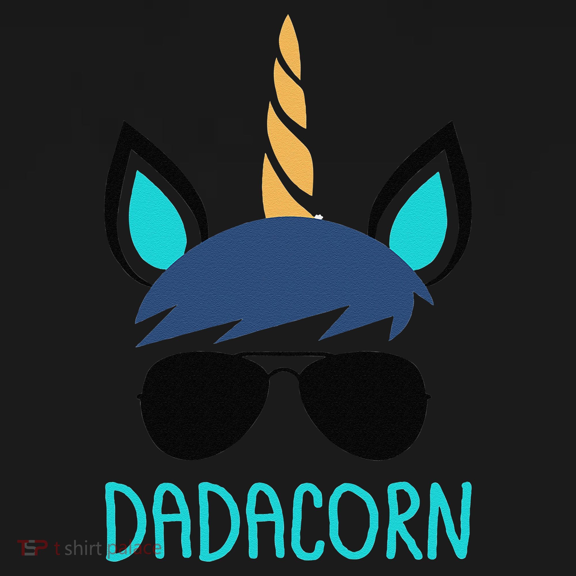 Dadacorn Unicorn Dad Fathers Day Gift Kids Sweatshirt