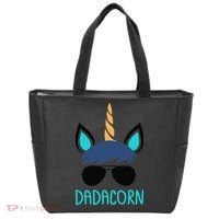 Dadacorn Unicorn Dad Fathers Day Gift Tote Bag thumb 0