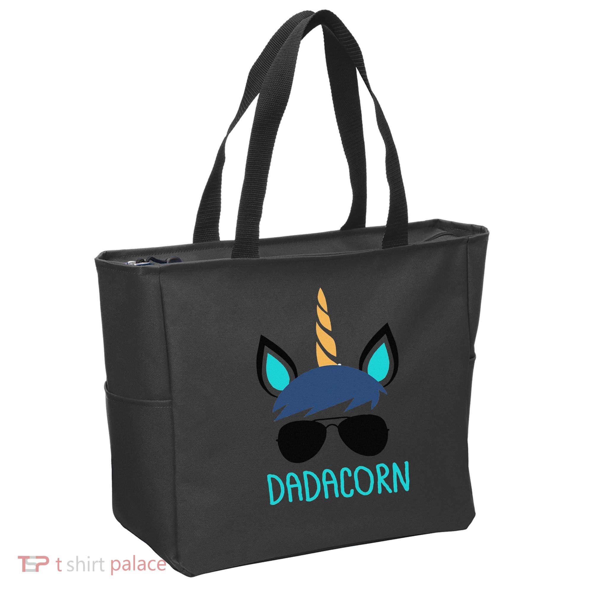 Dadacorn Unicorn Dad Fathers Day Gift Tote Bag