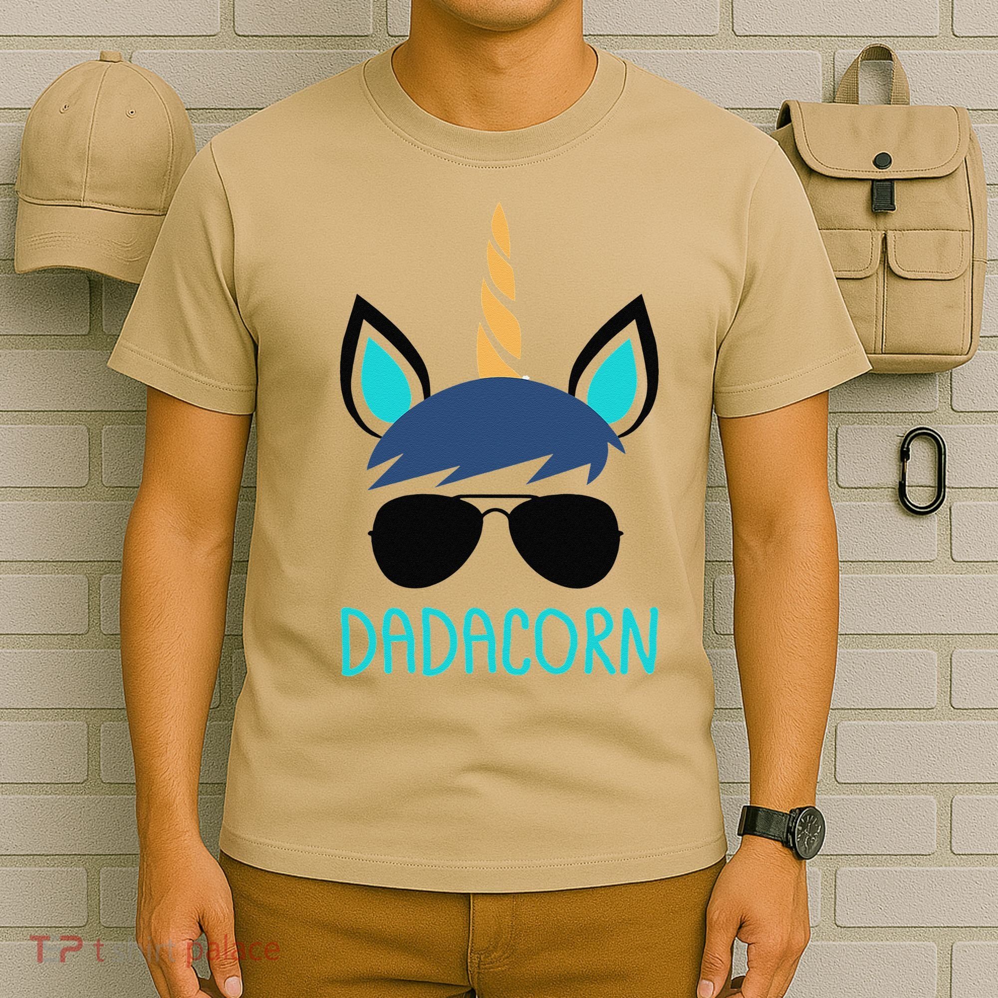 Dadacorn Unicorn Dad Fathers Day Gift T-Shirt