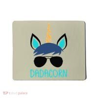 Dadacorn Unicorn Dad Fathers Day Gift Mousepad thumb 0