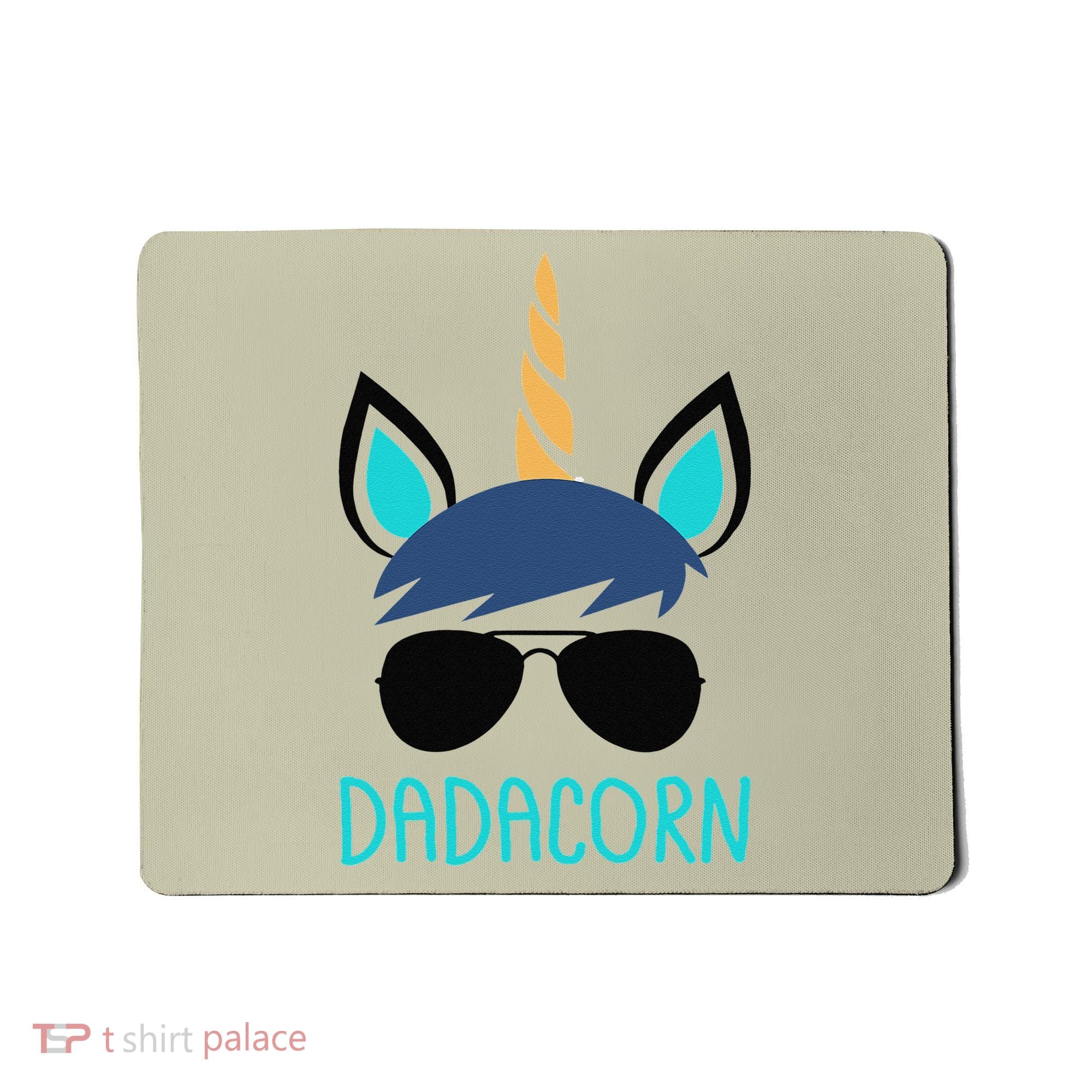 Dadacorn Unicorn Dad Fathers Day Gift Mousepad
