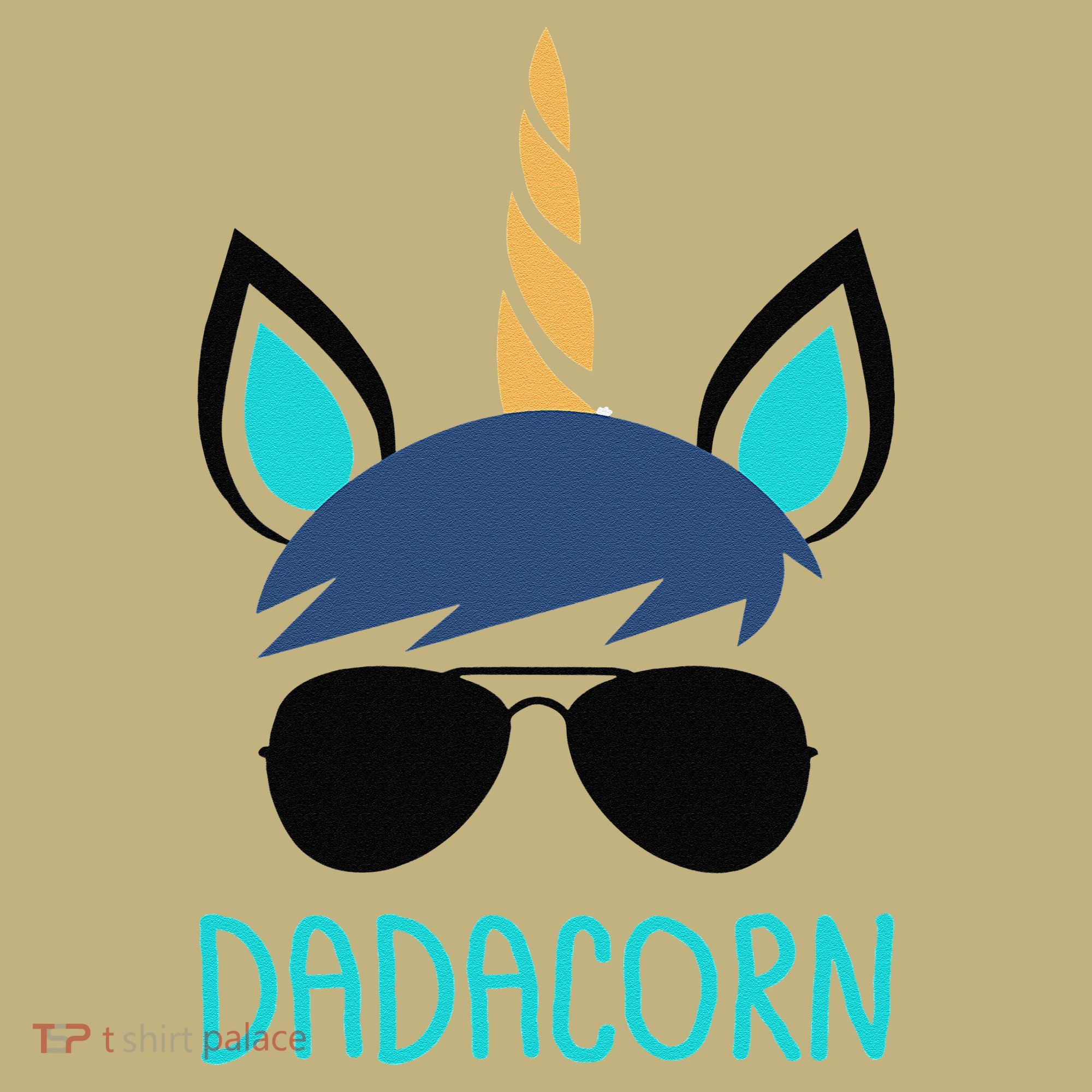 Dadacorn Unicorn Dad Fathers Day Gift Mousepad