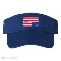 Distress Upside Down American Flag Visor thumb 0