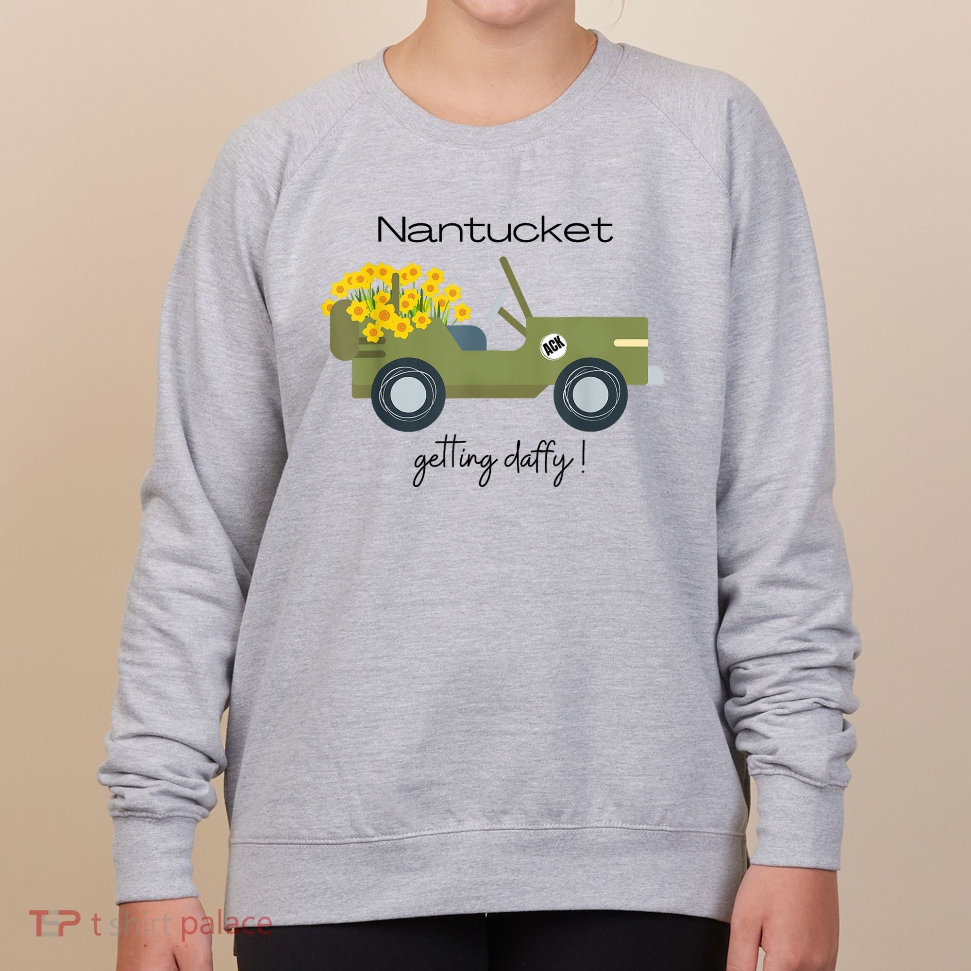 Daffodils Upon Daffodils Nantucket Getting Ack Women's Sweatshirt