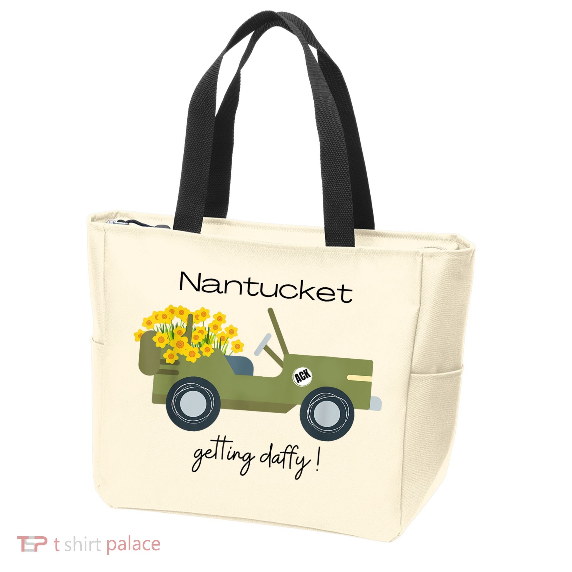 Daffodils Upon Daffodils Nantucket Getting Ack Tote Bag
