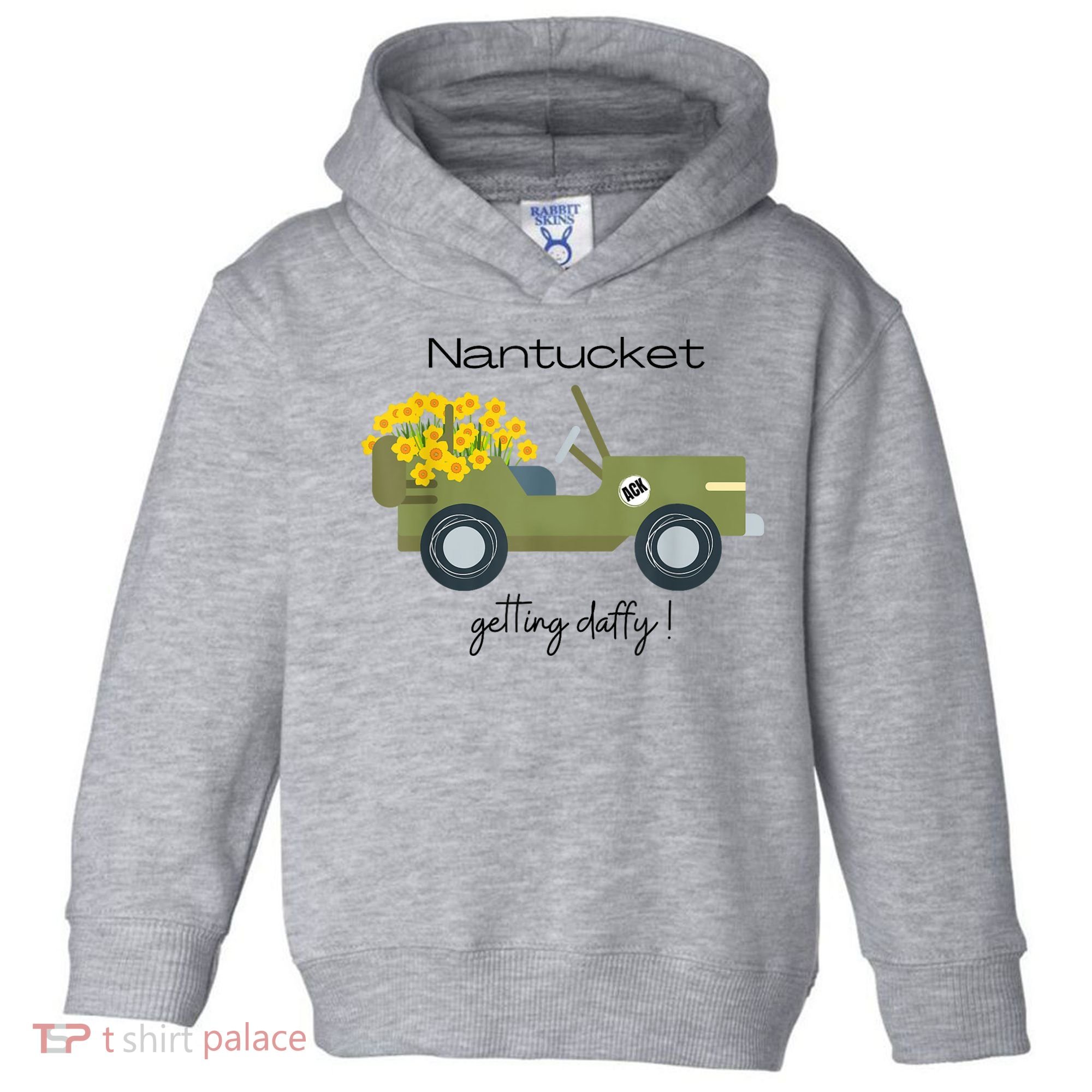 Daffodils Upon Daffodils Nantucket Getting Ack Toddler Hoodie