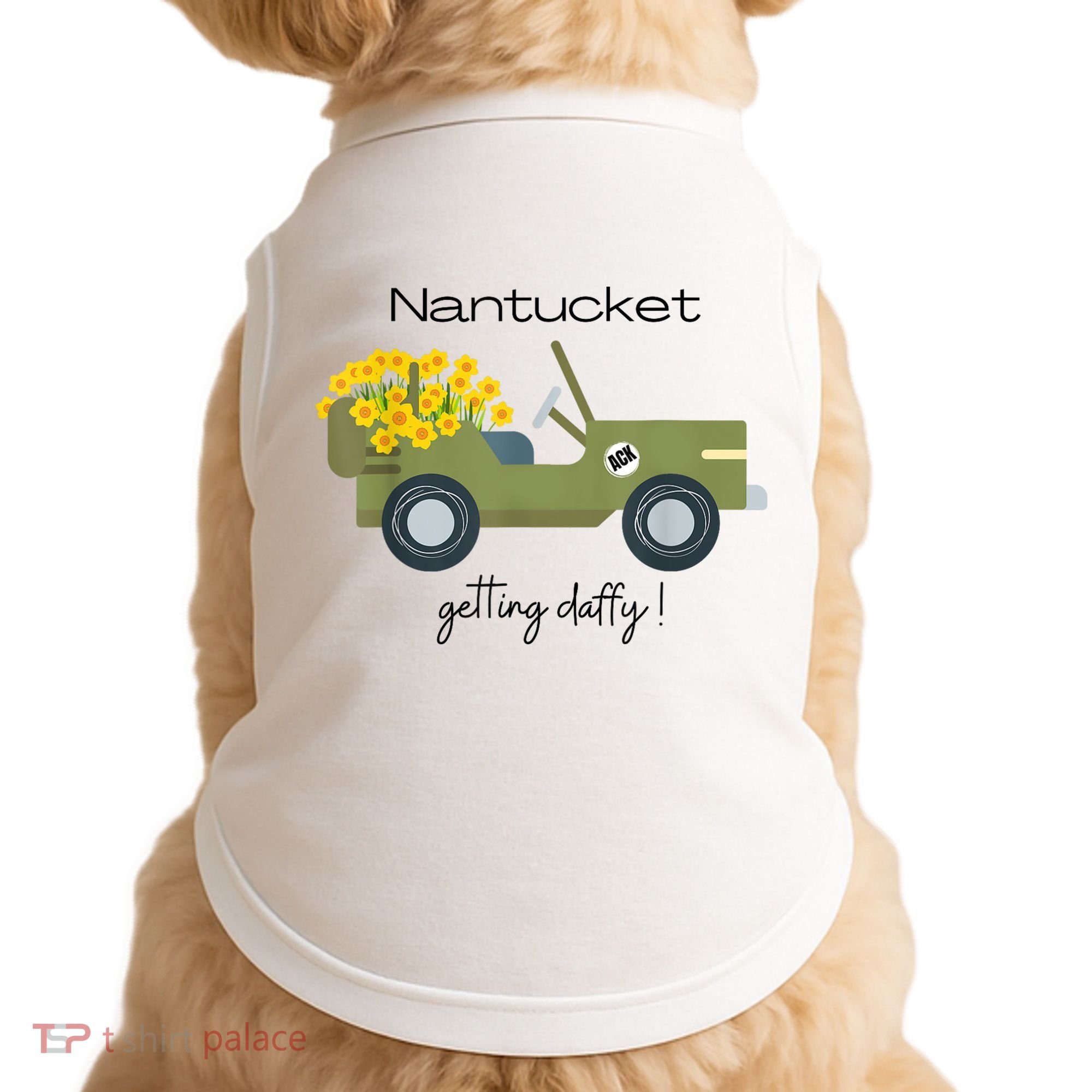 Daffodils Upon Daffodils Nantucket Getting Ack Doggie Tank
