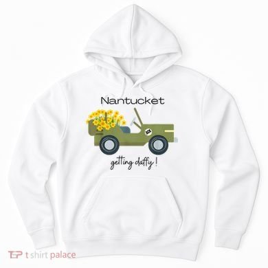 Daffodils Upon Daffodils Nantucket Getting Ack Hoodie