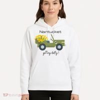 Daffodils Upon Daffodils Nantucket Getting Ack Hoodie thumb 5