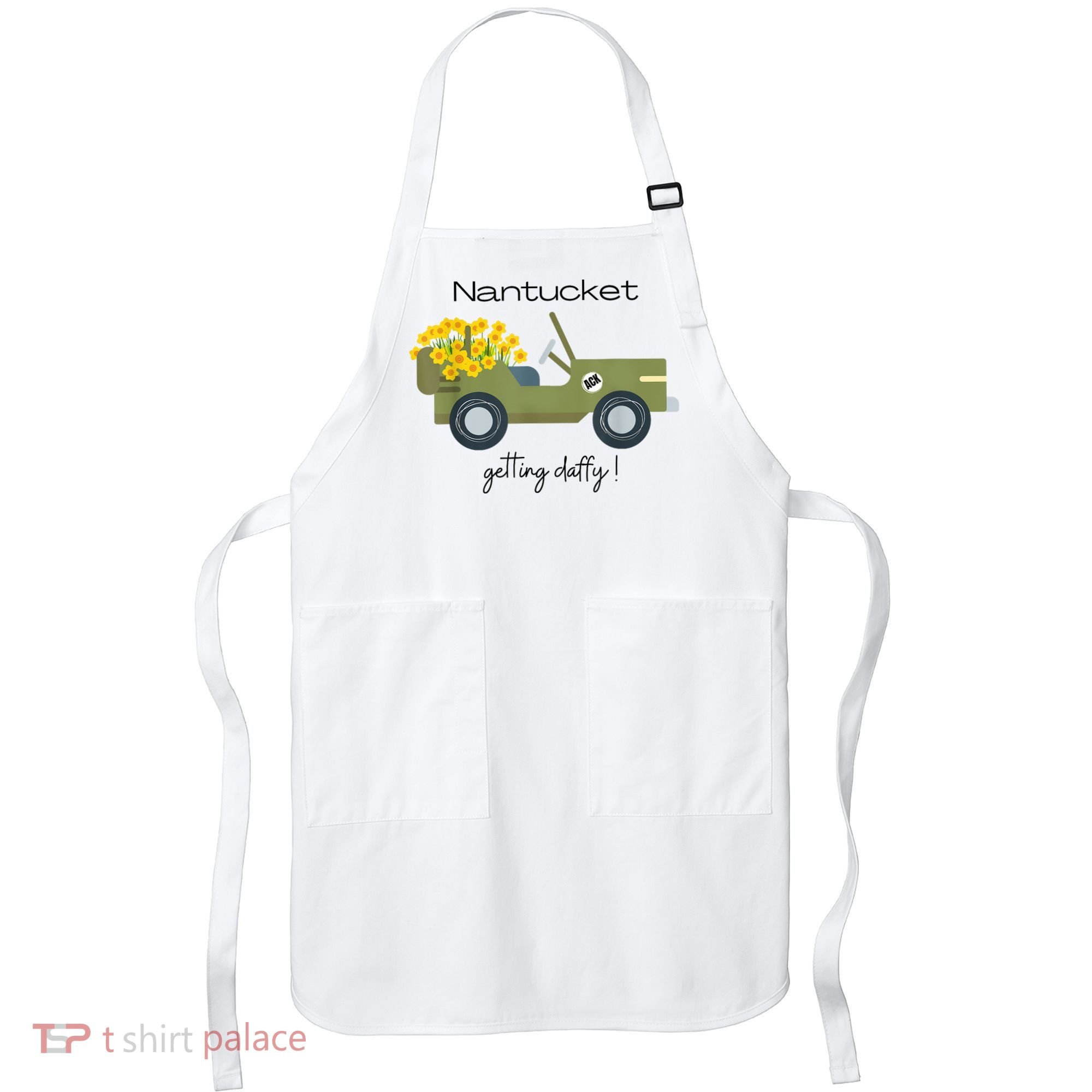 Daffodils Upon Daffodils Nantucket Getting Ack Apron