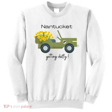 Daffodils Upon Daffodils Nantucket Getting Ack Sweatshirt