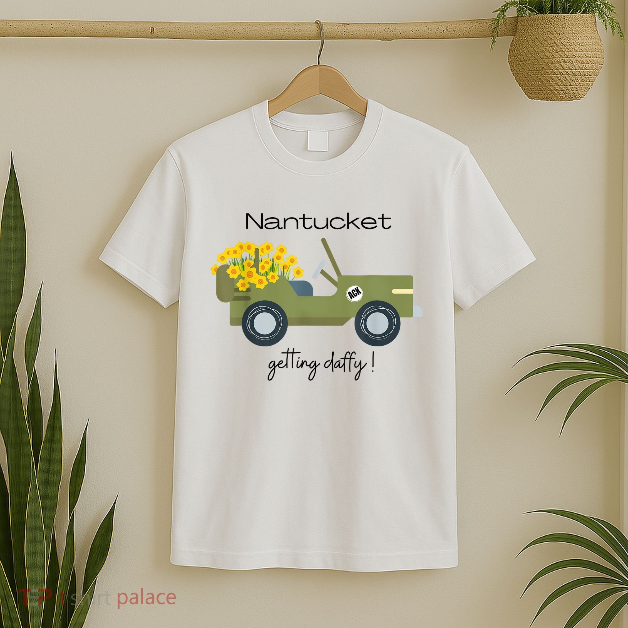 Daffodils Upon Daffodils Nantucket Getting Ack T-Shirt