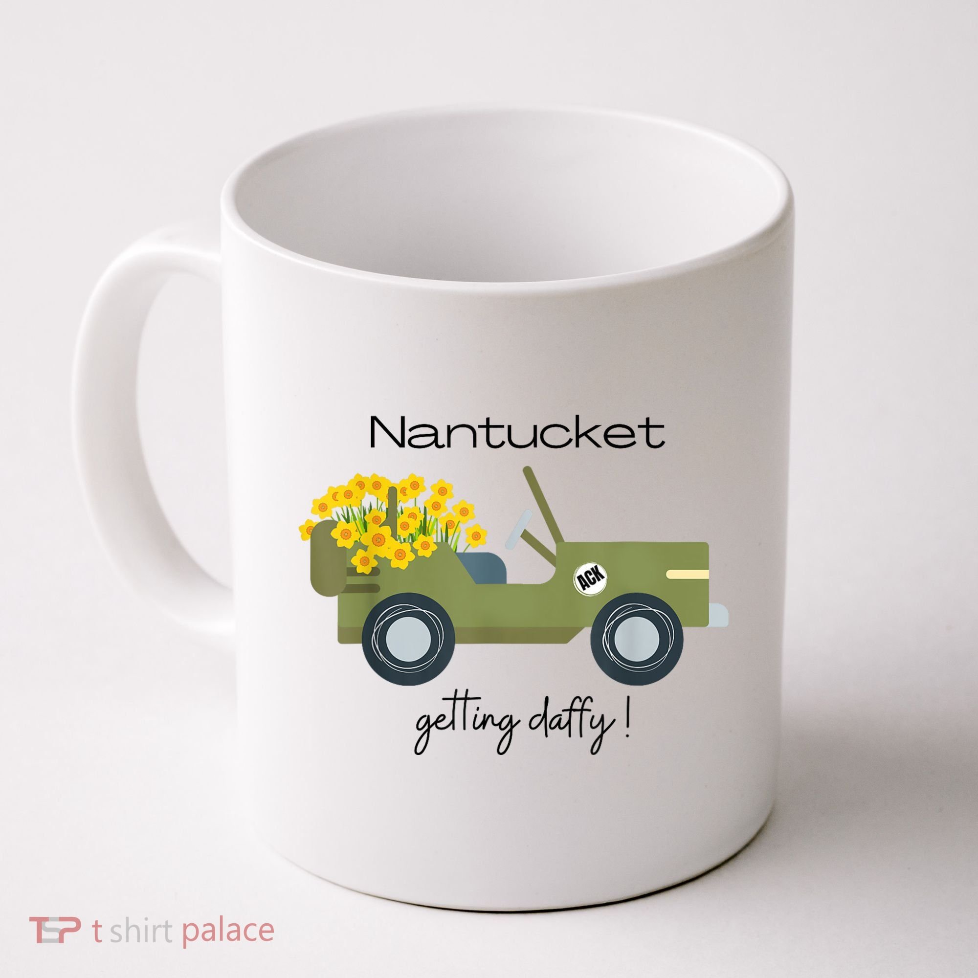 Daffodils Upon Daffodils Nantucket Getting Ack Coffee Mug