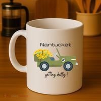 Daffodils Upon Daffodils Nantucket Getting Ack Coffee Mug thumb 4