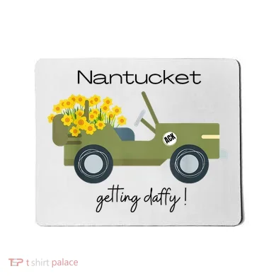 Daffodils Upon Daffodils Nantucket Getting Ack Mousepad