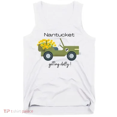 Daffodils Upon Daffodils Nantucket Getting Ack Tank Top