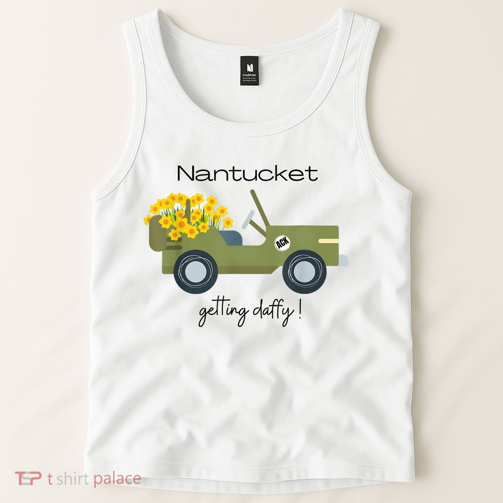Daffodils Upon Daffodils Nantucket Getting Ack Tank Top