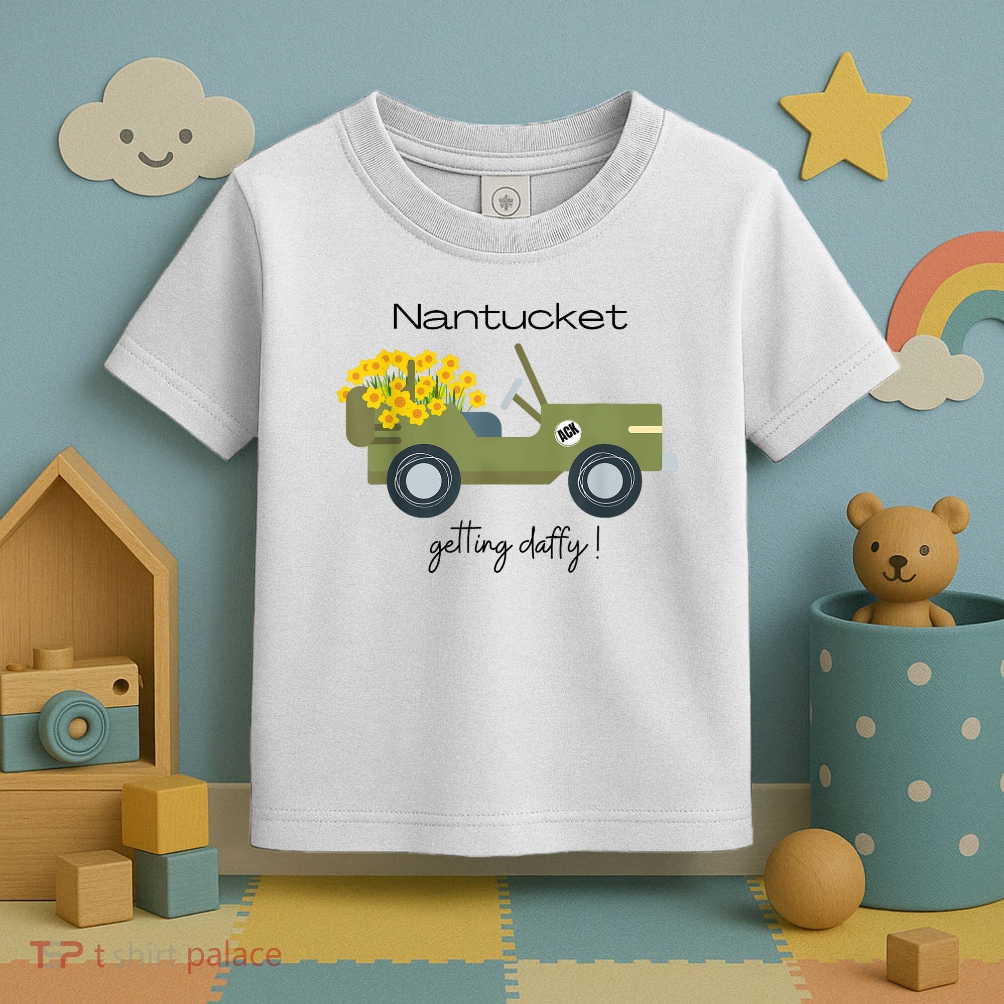 Daffodils Upon Daffodils Nantucket Getting Ack Toddler T-Shirt
