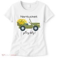 Daffodils Upon Daffodils Nantucket Getting Ack Women's T-Shirt thumb 0