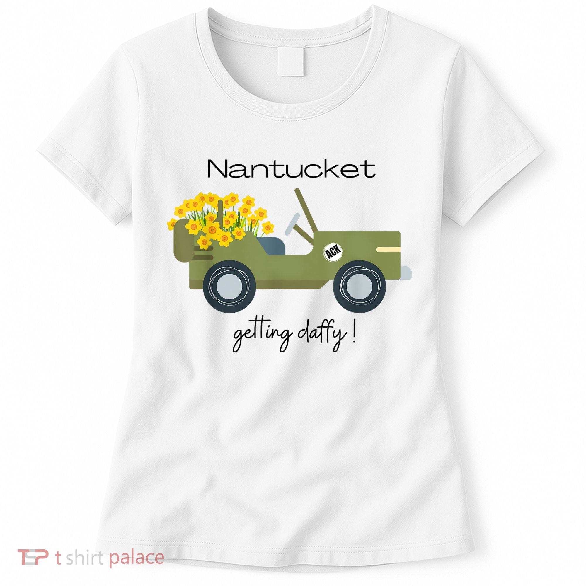Daffodils Upon Daffodils Nantucket Getting Ack Women's T-Shirt
