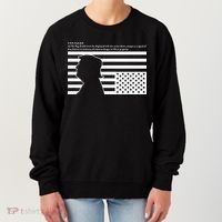 Distress Upside Down Flag Code Usa Save America Women's Sweatshirt thumb 0