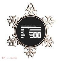 Distress Upside Down Flag Code Usa Save America Ornament thumb 0