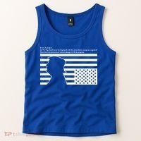 Distress Upside Down Flag Code Usa Save America Tank Top thumb 2