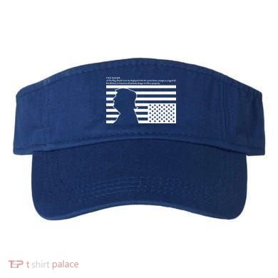 Distress Upside Down Flag Code Usa Save America Visor