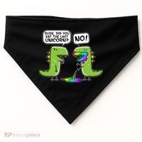 Dude Did You Eat The Last Unicorn? USA-Made Doggie Bandana thumb 0