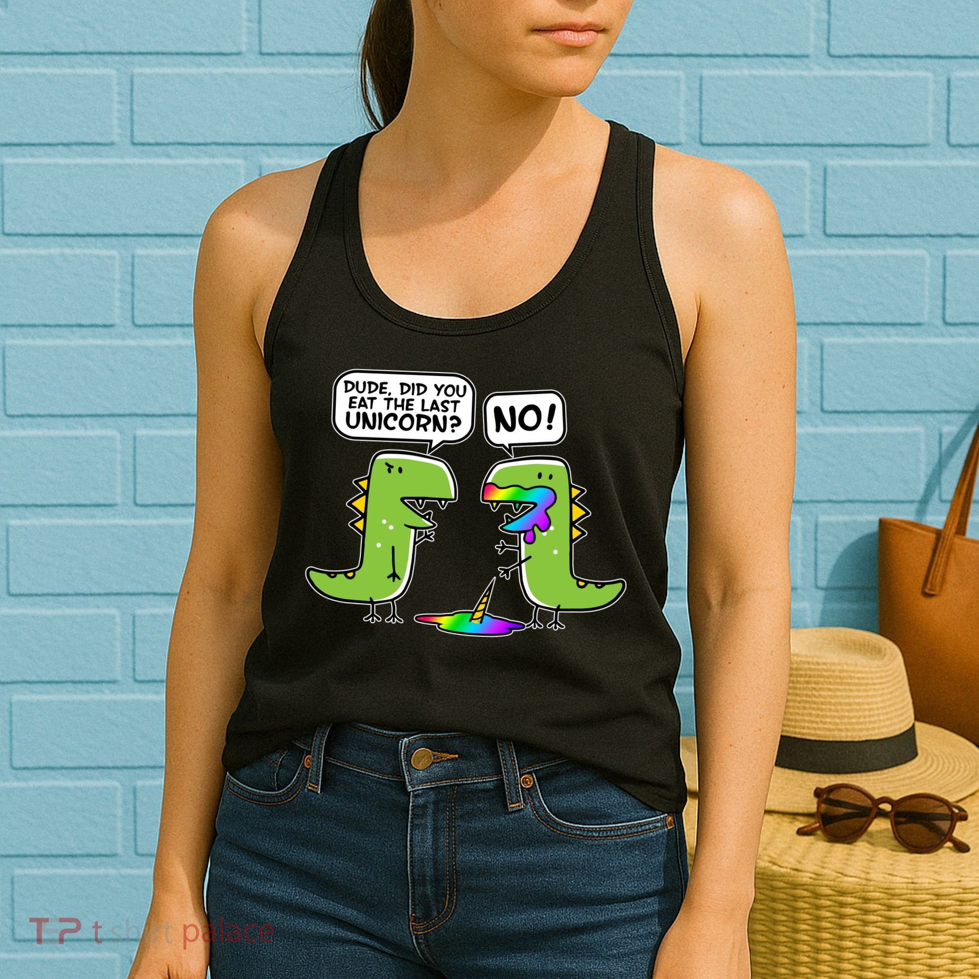 Dude Did You Eat The Last Unicorn? Women's Tank Top