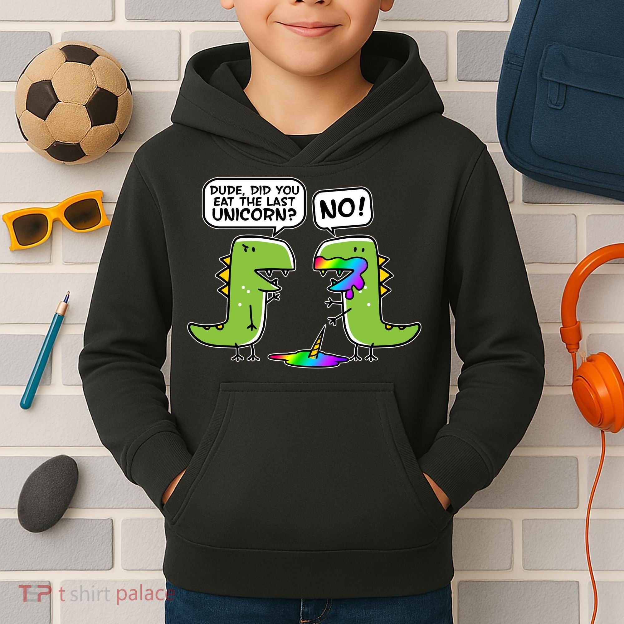 Dude Did You Eat The Last Unicorn? Kids Hoodie