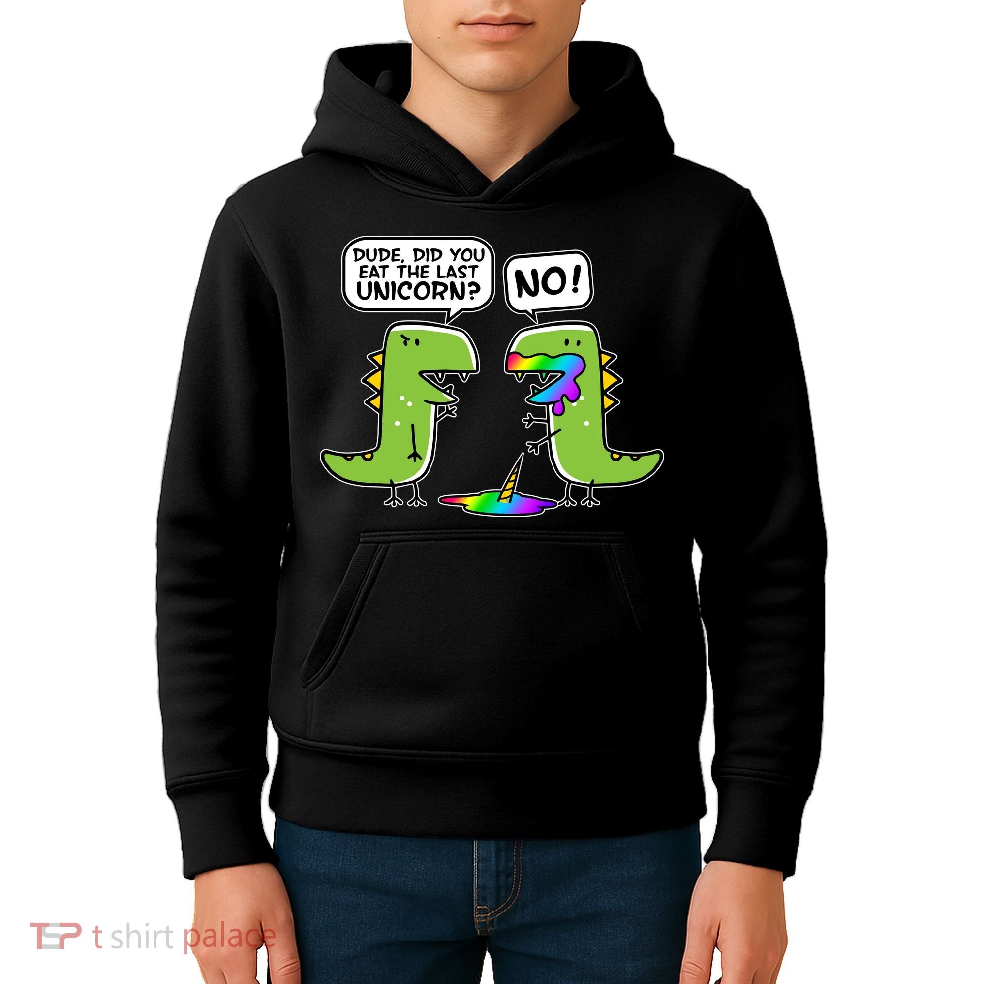 Dude Did You Eat The Last Unicorn? Kids Hoodie