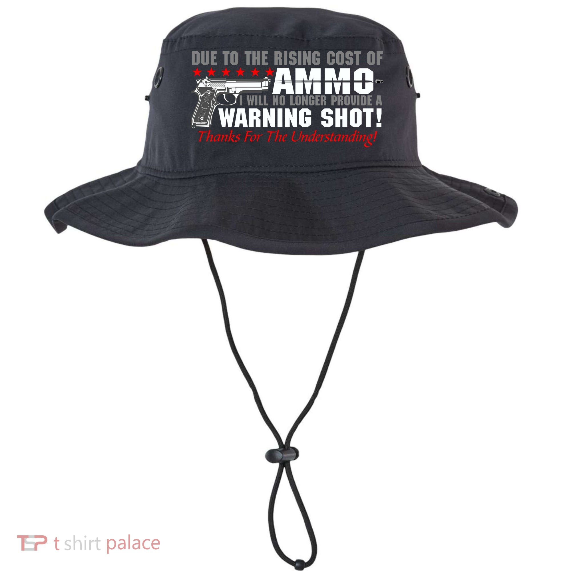 Due To Rising Cost Ammunition No Provide Warning Shot Bucket Hat