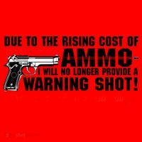 Due To Rising Cost Ammunition No Provide Warning Shot Santa Hat thumb 1