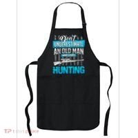 Don't Under Estimate An Old Man Who Loves Hunting Apron thumb 0