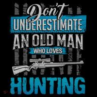 Don't Under Estimate An Old Man Who Loves Hunting Coffee Mug thumb 5