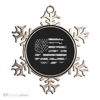 Distressed Usa Flag Gift Ornament