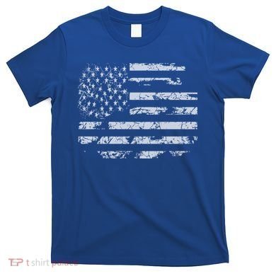 Distressed Usa Flag Gift T-Shirt