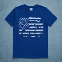 Distressed Usa Flag Gift T-Shirt thumb 5
