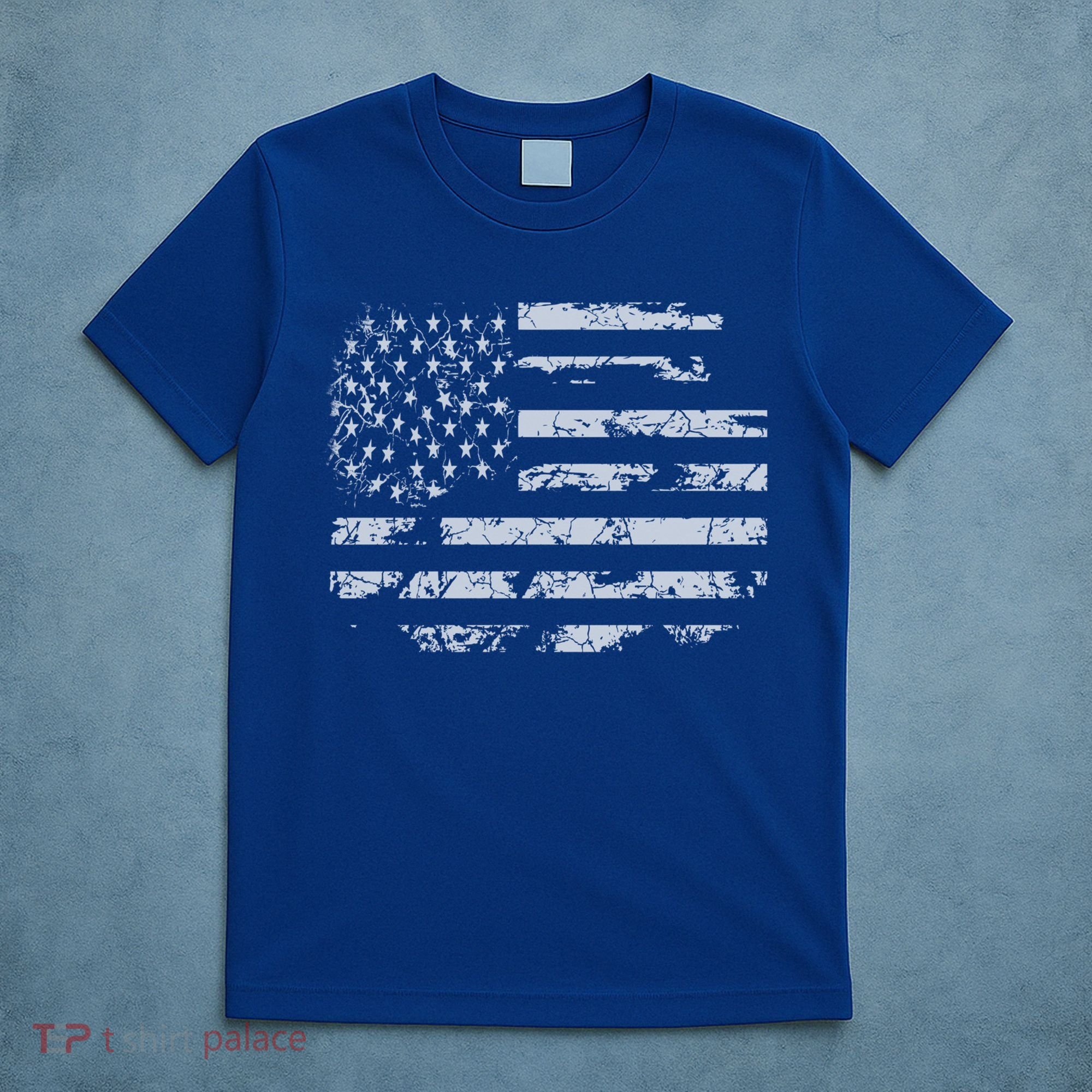 Distressed Usa Flag Gift T-Shirt