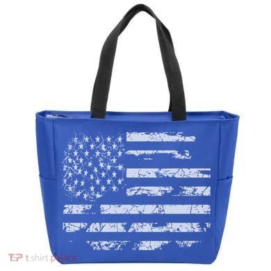 Distressed Usa Flag Gift Tote Bag