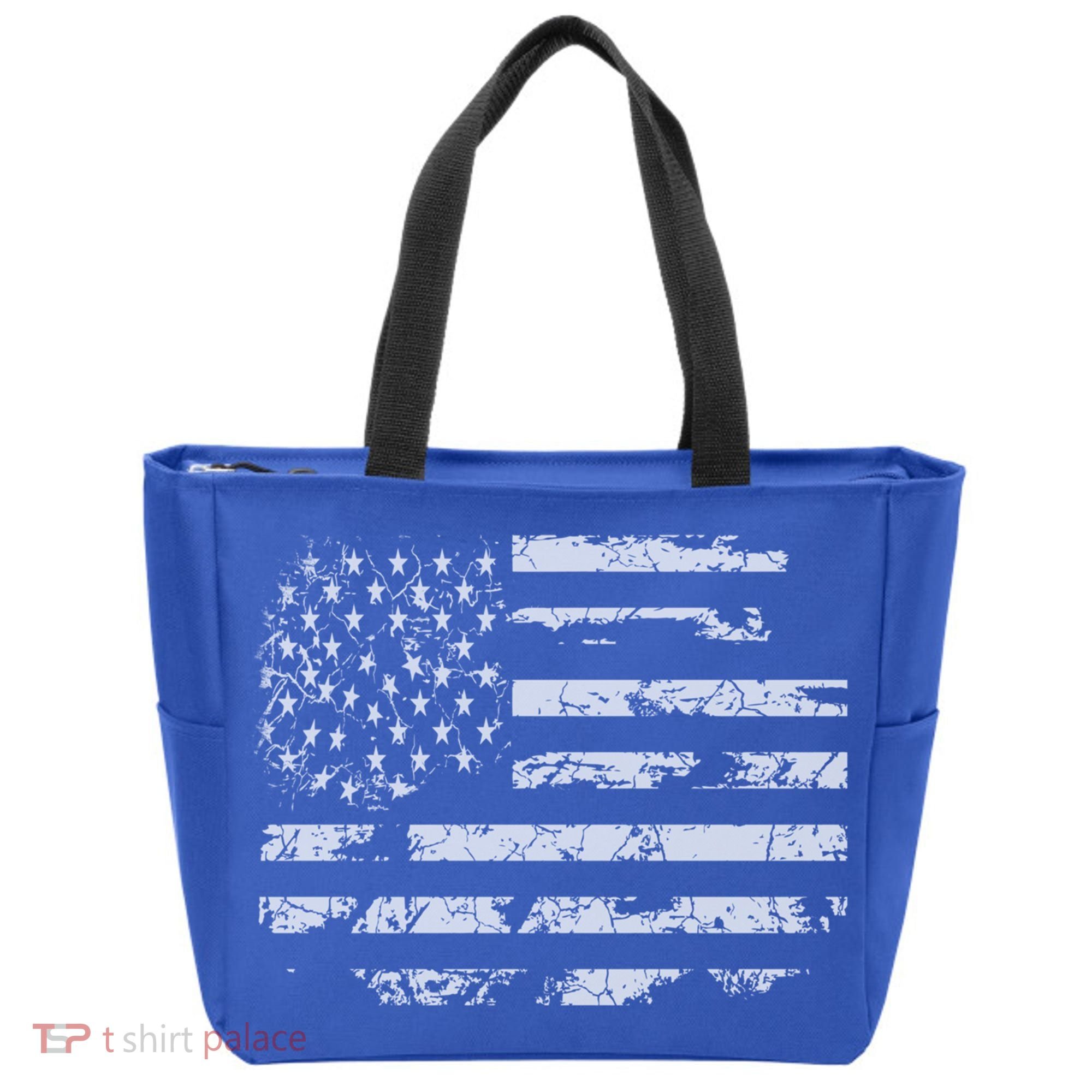 Distressed Usa Flag Gift Tote Bag