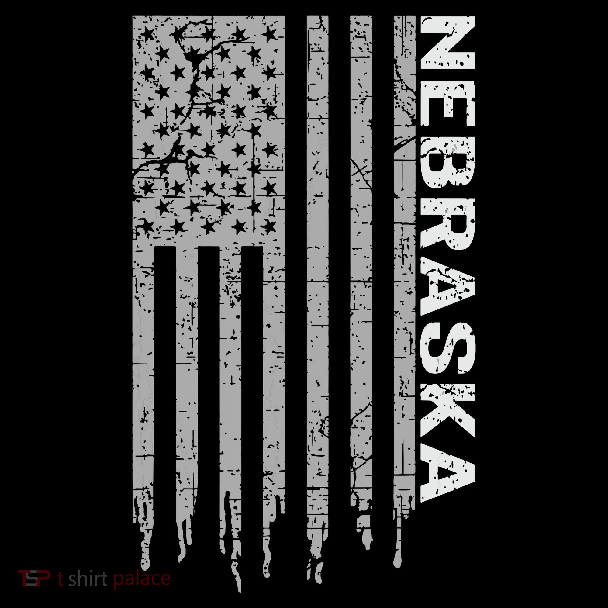 Distressed Usa Flag Patriotic American From Nebraska Coffee Mug