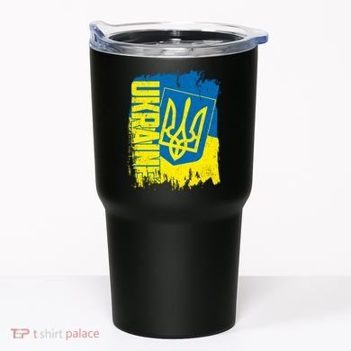 Distressed Ukraine Flag Stand With Support Ukraine Tumbler