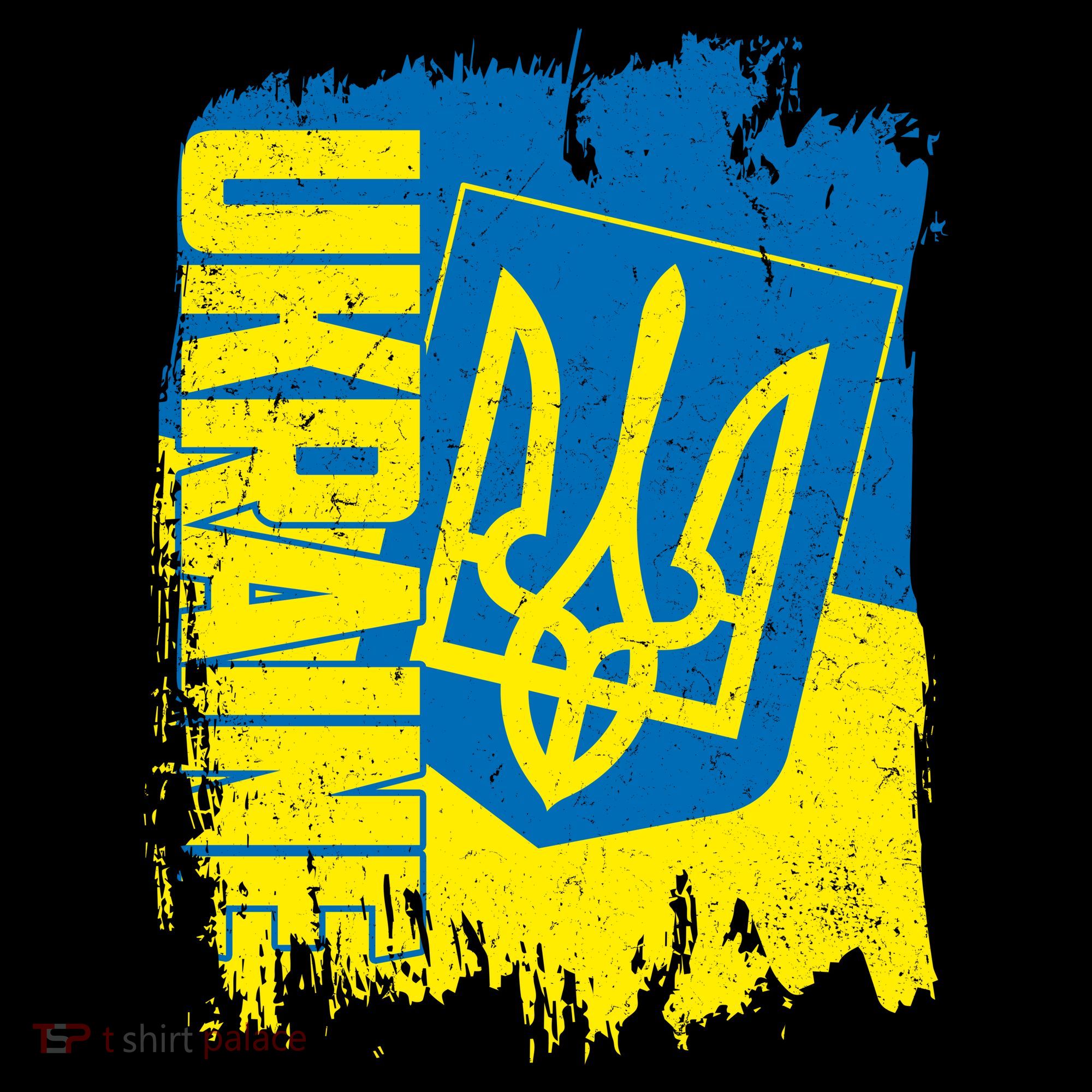 Distressed Ukraine Flag Stand With Support Ukraine Women's Tank Top
