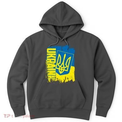 Distressed Ukraine Flag Stand With Support Ukraine Hoodie