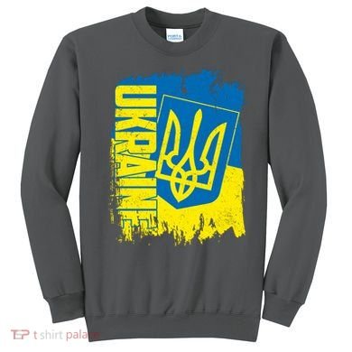 Distressed Ukraine Flag Stand With Support Ukraine Sweatshirt