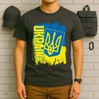 Distressed Ukraine Flag Stand With Support Ukraine T-Shirt thumb 6