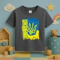 Distressed Ukraine Flag Stand With Support Ukraine Toddler T-Shirt thumb 3